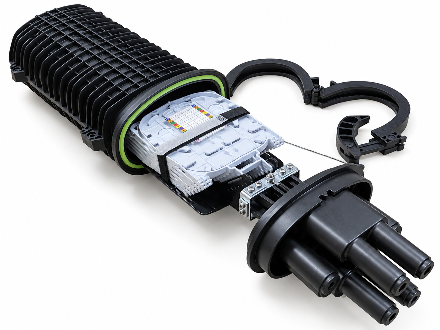 Underground Dome Splice Closure with Trays — 2